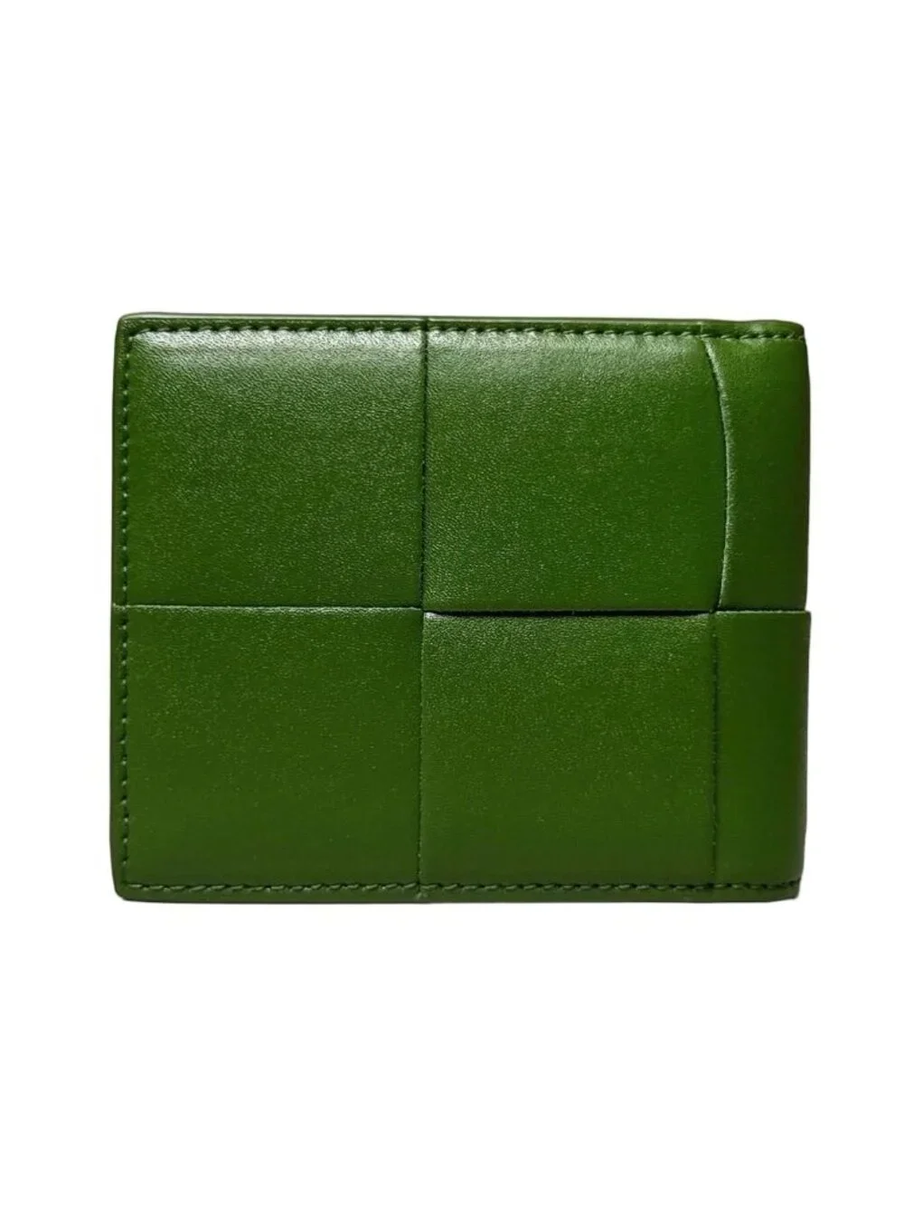Bottega Veneta Cassette Bifold Wallet Green